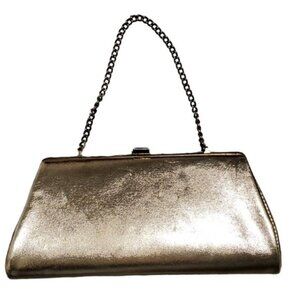 Vintage 60's Gold Clutch Purse Handbag Cocktail Evening Bag WOMAN'S WOMEN'S